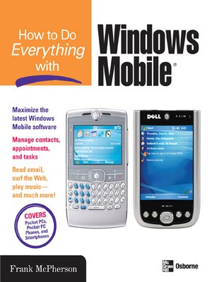 cover image of How to Do Everything with Windows Mobile